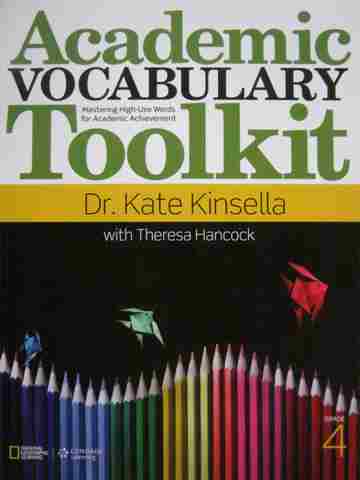(image for) Academic Vocabulary Toolkit 4 (P) by Kate Kinsella & Theresa Hancock