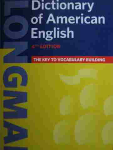 (image for) Longman Dictionary of American English 4th Edition (P)