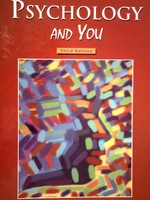 Psychology & You 3rd Edition (H) by McMahon & Romano [0314140905] - $42