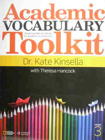 (image for) Academic Vocabulary Toolkit 3 (P) by Kate Kinsella & Theresa Hancock