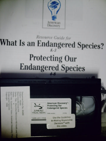 (image for) American Discovery: Protecting Our Endangered Species (Pk)