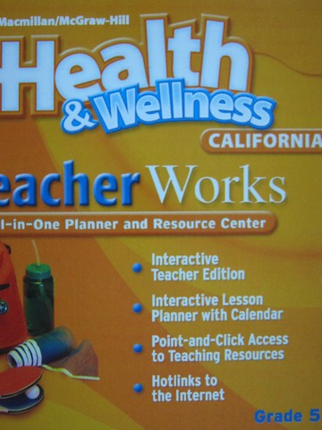 (image for) Health & Wellness 5 TeacherWorks (CA)(TE)(CD)