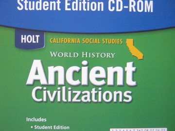 (image for) Ancient Civilizations Student Edition CD-ROM (CA)(CD)