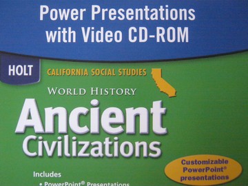 (image for) Ancient Civilizations Power Presentations with Video (CA)(CD)