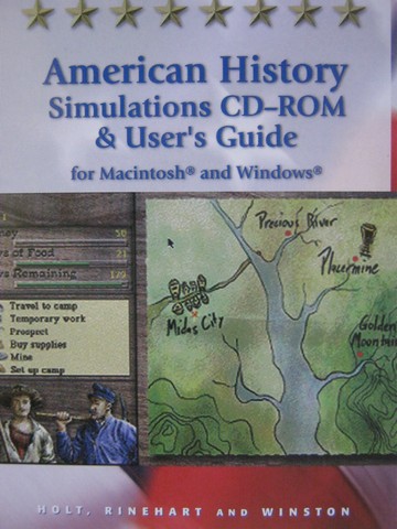 (image for) American History Simulations CD-ROM (CD)