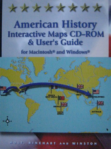 (image for) American History Interactive Maps CD & User's Guide (CD)