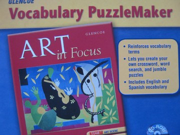 (image for) Art in Focus Vocabulary PuzzleMaker (CD)