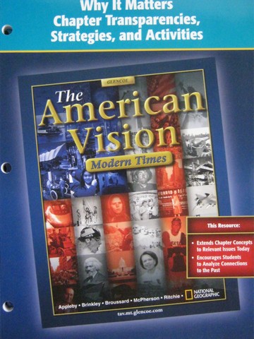 (image for) American Vision Why It Matters Chapter Transparencies (P)