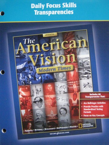 (image for) American Vision Daily Focus Skills Transparencies (P)