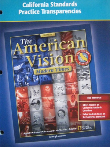 (image for) American Vision CA Standards Practice Transparencies (CA)(P)