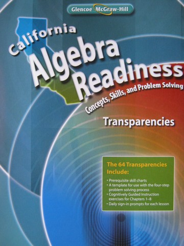 (image for) California Algebra Readiness Transparencies (CA)(P)