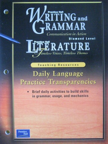 (image for) Writing & Grammar Diamond Daily Language Practice (P)