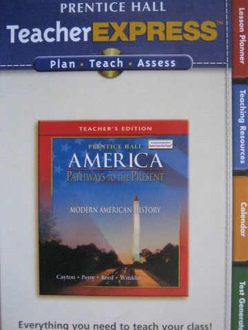 (image for) America Pathways To The Present TeacherExpress (TE)(CD)
