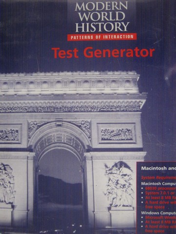 (image for) Modern World History Test Generator (Binder)