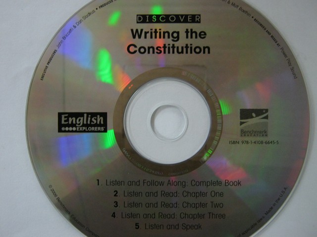 (image for) English Explorers Discover Writing the Constitution CD (CD)