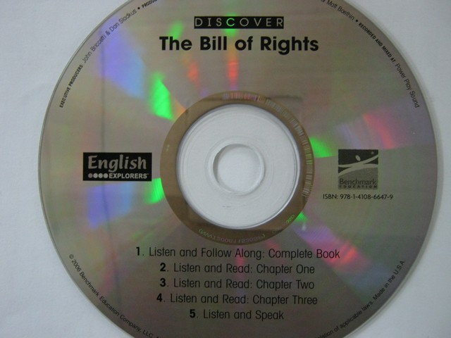 (image for) English Explorers Discover The Bill of Rights CD(CD) by Brinkman