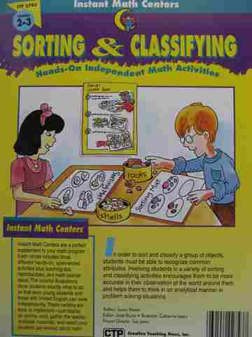 (image for) Instant Math Centers Sorting & Classifying Grades 2-3 (P) by Laura Means