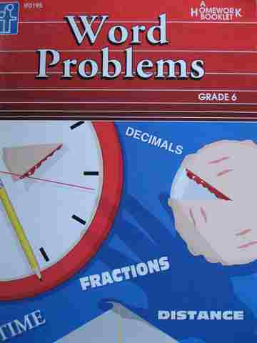 (image for) Word Problems Grade 6 (P) by Bill Linderman