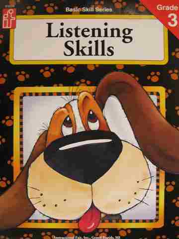 (image for) Basic Skill Series Listening Skills Grade 3 (P) by Renee Cummings