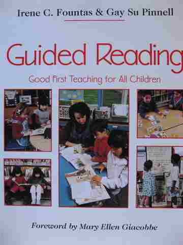 (image for) Guided Reading Good First Teaching for All Children (P)