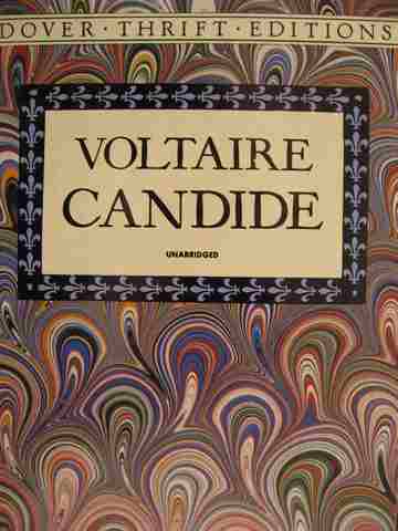 (image for) Dover Thrift Editions Candide Unabridged (P) by Voltaire