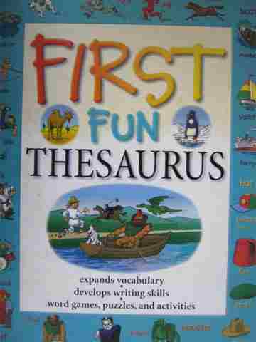 (image for) First Fun Thesaurus (H) by Cindy Leaney