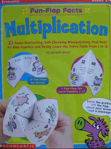 (image for) Fun-Flap Facts Multiplication Grades 2-4 (P) by Danielle Blood