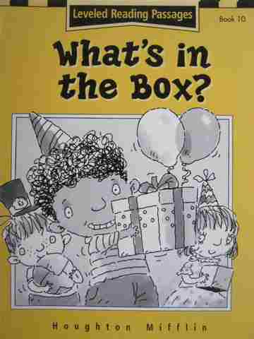 (image for) Leveled Reading Passages Book 10 What's in the Box? (P) by Ann Takman