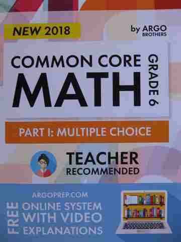 (image for) Common Core Math Grade 6 Part 1 Multiple Choice (P) by Zimmer, Chowdhury, Suleyman, & Suleyman