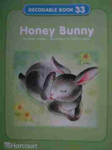 (image for) Harcourt Decodable Book 33 Honey Bunny (P) by Mary Hogan