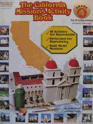 (image for) California Missions Activity Book Grade 4 (P) by Dean & Ward