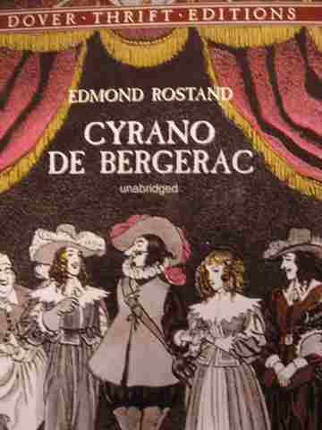 (image for) Dover Thrift Editions Cyrano de Bergerac Unabridged (P) by Edmond Rostand