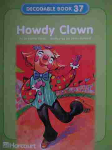 (image for) Harcourt Decodable Book 37 Howdy Clown (P) by Suzanne Weyn