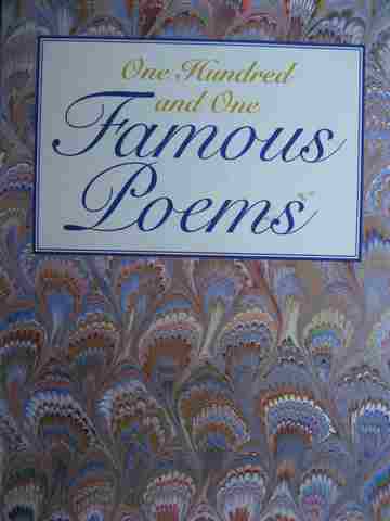 (image for) One Hundred & One Famous Poems (H) by Roy J Cook