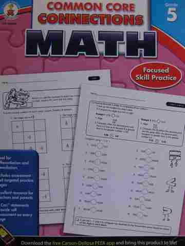 (image for) Common Core Connections Math Grade 5 (P) by Heather Stephan