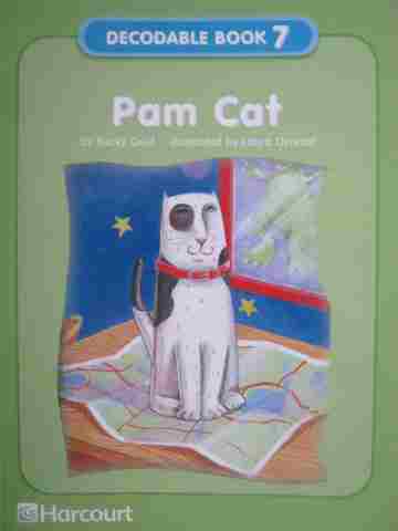 (image for) Harcourt Decodable Book 7 Pam Cat (P) by Becky Gold
