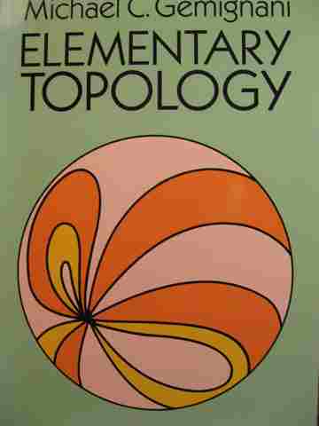 (image for) Elementary Topology 2nd Edition (P) by Michael C Gemignani