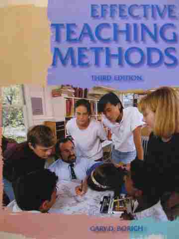 (image for) Effective Teaching Methods 3rd Edition (P) by Gary D Borich