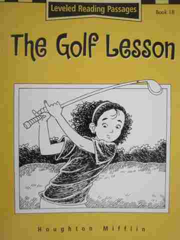 (image for) Leveled Reading Passages Book 18 The Golf Lesson (P) by Debbie O'Brien