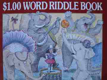 (image for) $1.00 Word Riddle Book (P) by Marilyn Burns