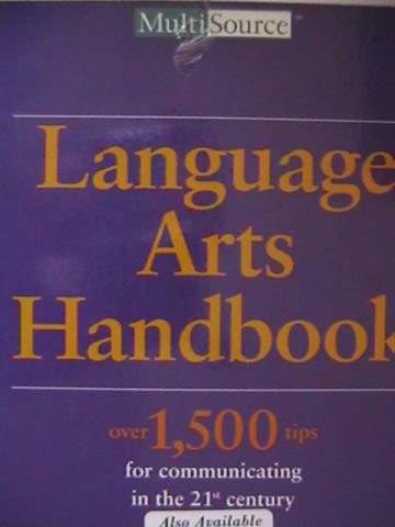 (image for) Multisource Language Arts Handbook (P)