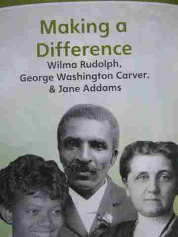 (image for) Making a Difference Wilma Rudolph, George Washington Carver, & Jane Addams (P) by Cathy Cotton