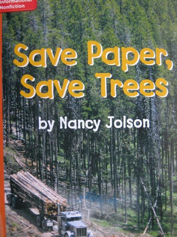 (image for) Leveled Reader Library 1 Save Paper Save Trees (P) by Jolson