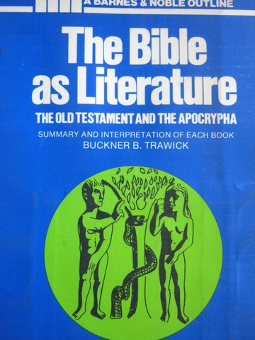 (image for) Bible as Literature (P) by Buckner B Trawick