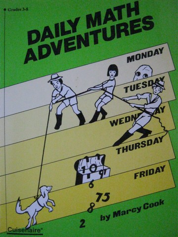 (image for) Daily Math Adventures Grades 3-8 (P) by Marcy Cook