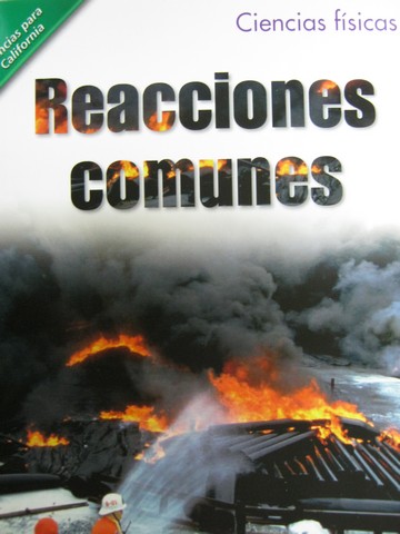 (image for) Ciencias para California 3 Reacciones Comunes (CA)(P) by Oram