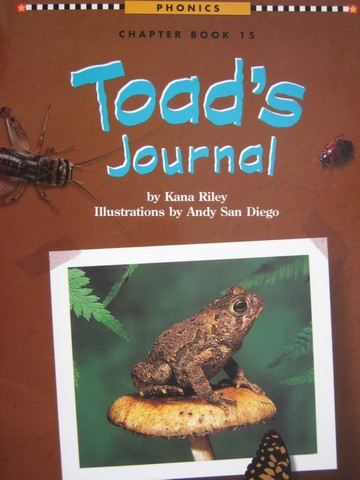 (image for) Phonics Chapter Book Toad's Journal (P) by Kana Riley
