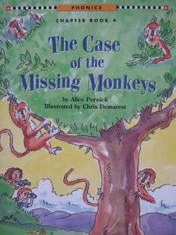 (image for) Phonics Chapter Book The Case of the Missing Monkeys (P)