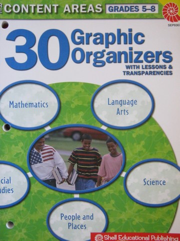 (image for) 30 Graphic Organizers for Content Areas Grades 5-8 (P)