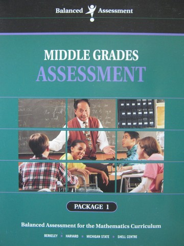 (image for) Balanced Assessment Middle Grades Assessment Package 1 (P)